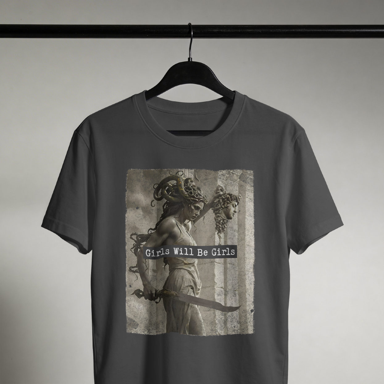 Girls Will Be Girls Graphic Tee | Dark Feminine Statement Shirt