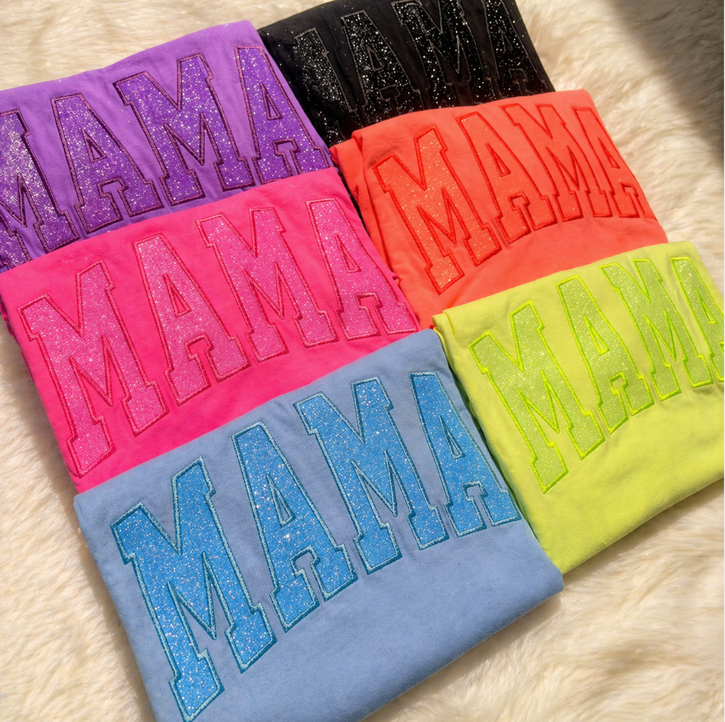 Custom “MAMA” Embroidered  Shirt