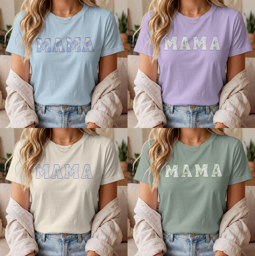 Floral Name Tee | Comfort Colors®