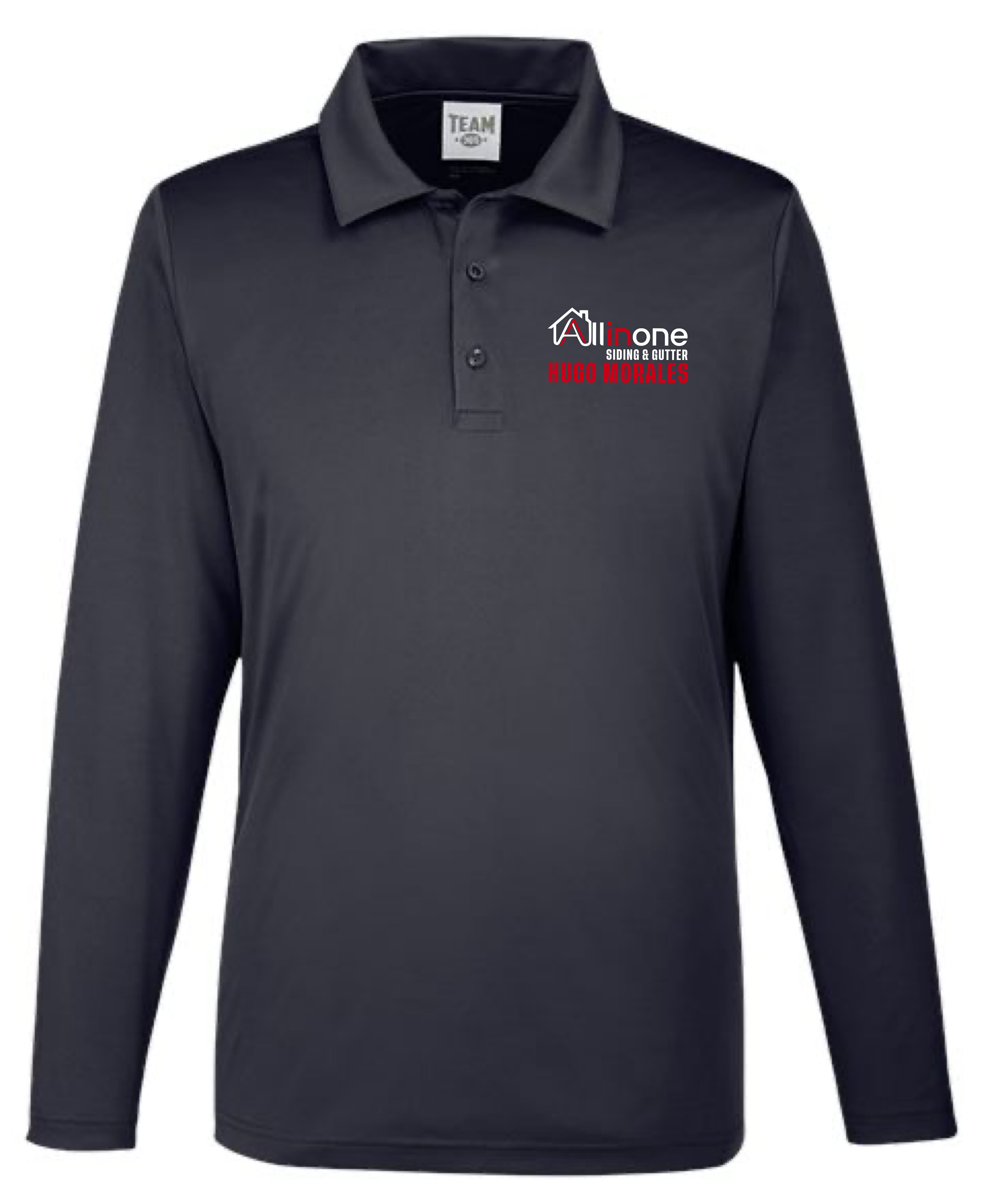 Men's Zone Performance Long Sleeve Polo