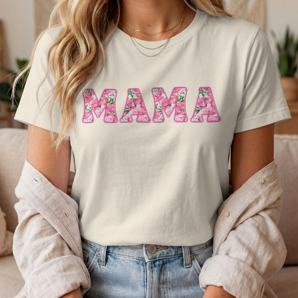 Floral Name Tee | Comfort Colors®