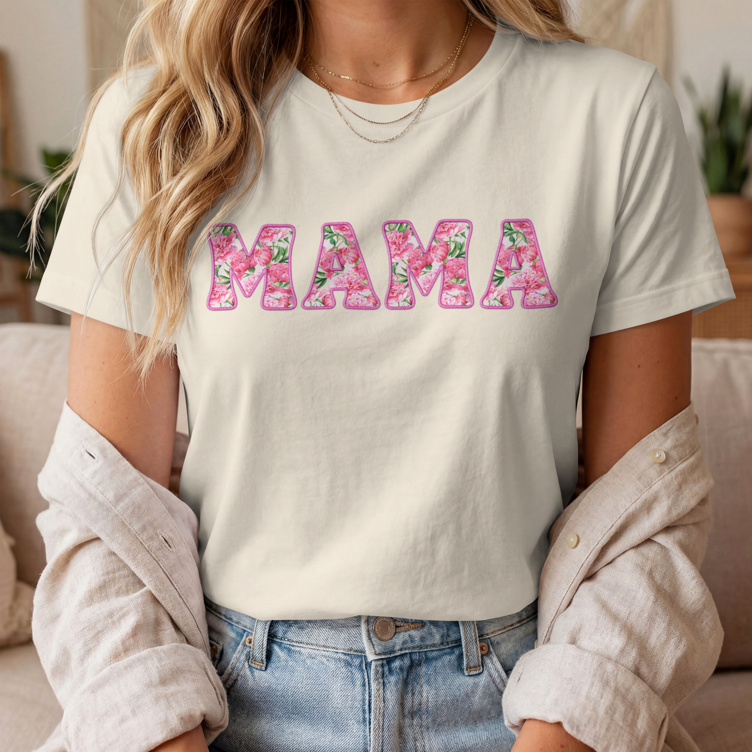 Floral Name Tee | Comfort Colors®