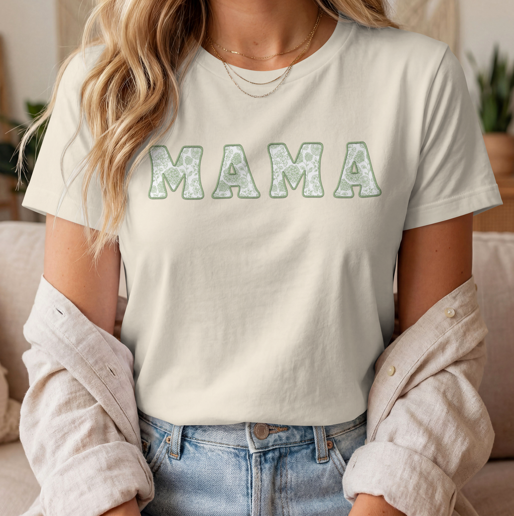 Floral Name Tee | Comfort Colors®
