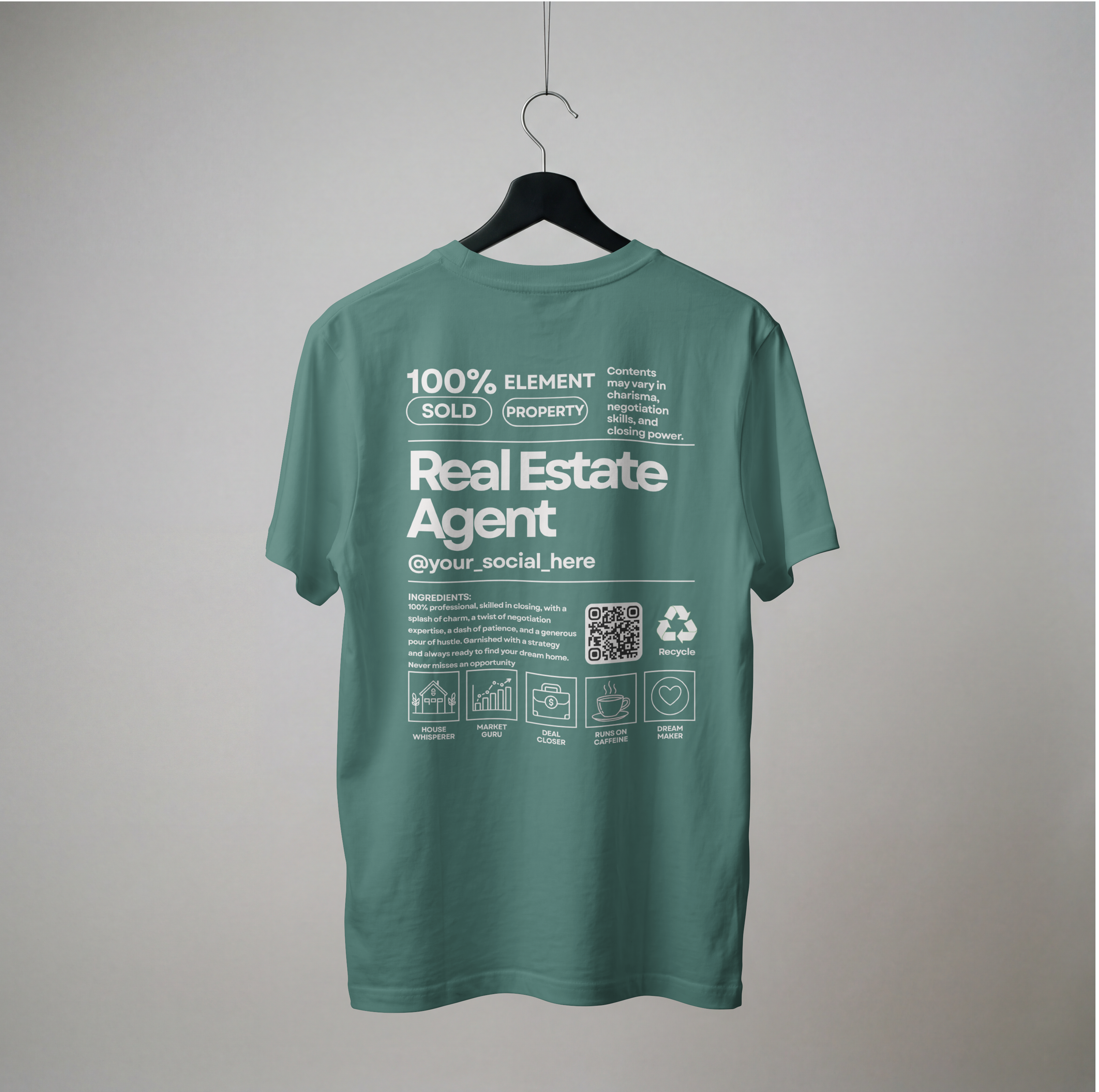 “100% You” Apparel