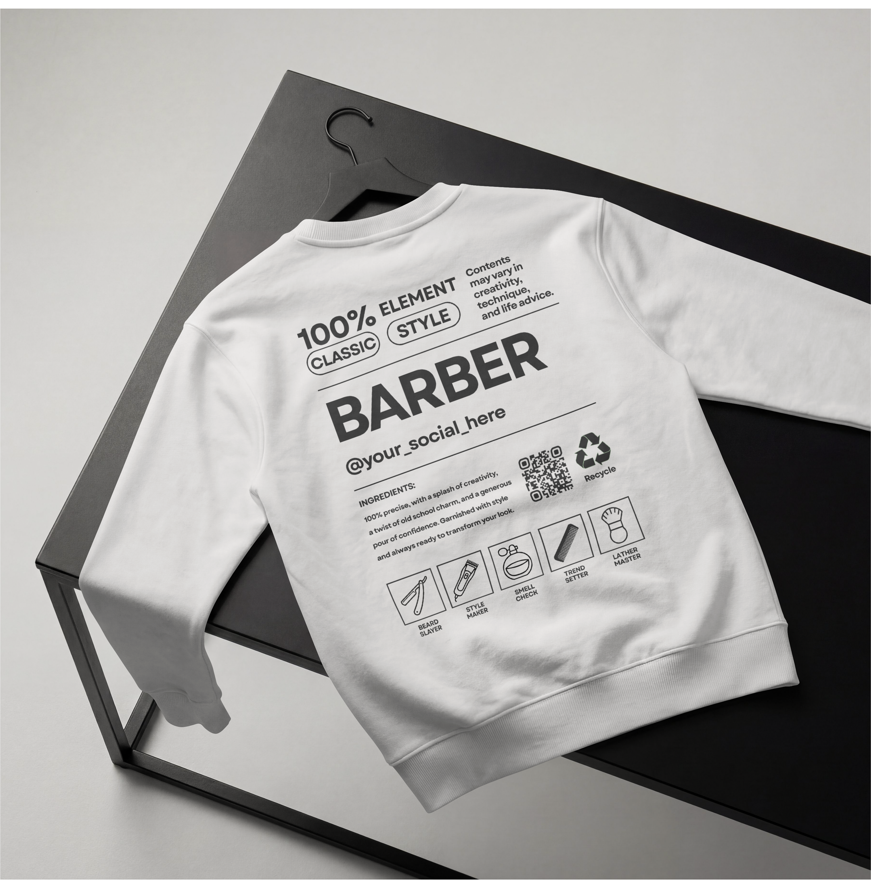 “100% You” Apparel